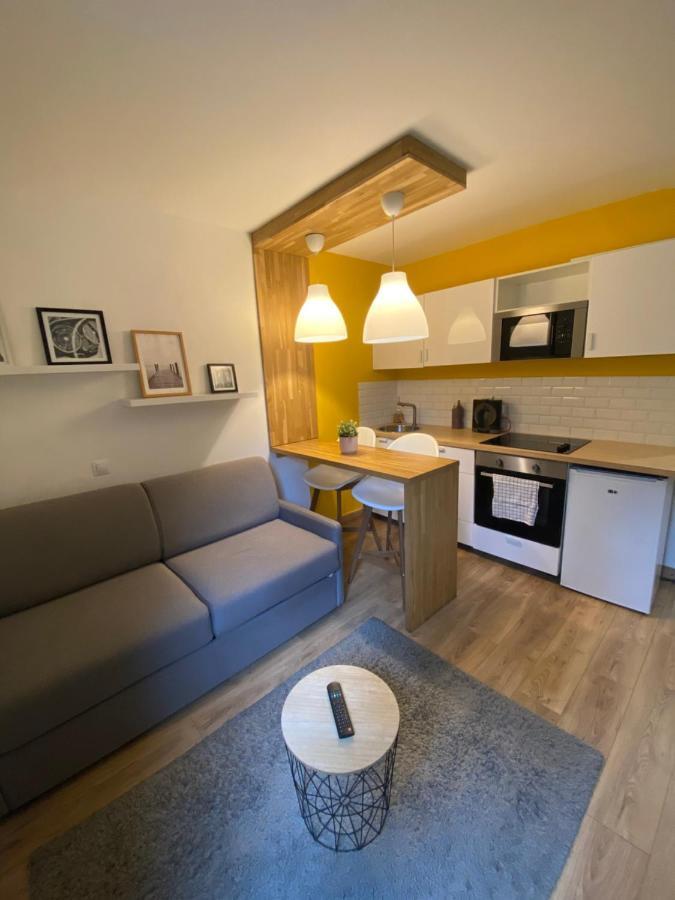 Centre Saint-Gervais Studio Jaune Moderne Proche Telecabine 2 Pers Zewnętrze zdjęcie